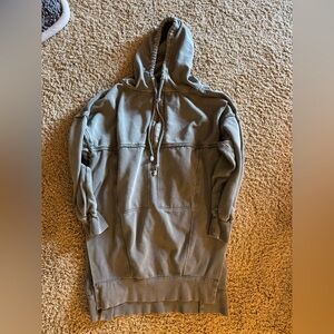 Free People knee length hoodie